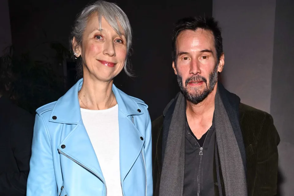 Keanu Reeves and Alexandra Grant dressed up for a date night in New York City.