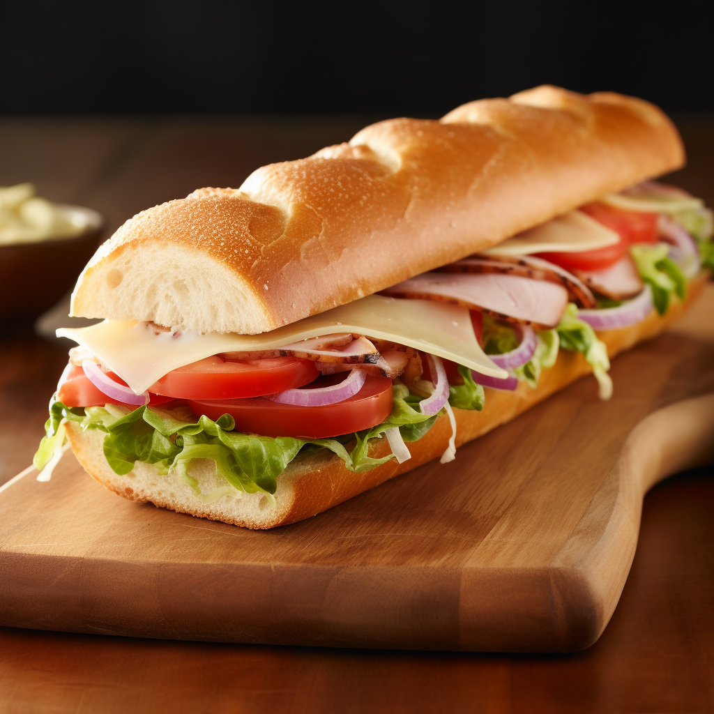 Jersey Mike's Subs: #7 Turkey and Provolone Mini Sub on Wheat