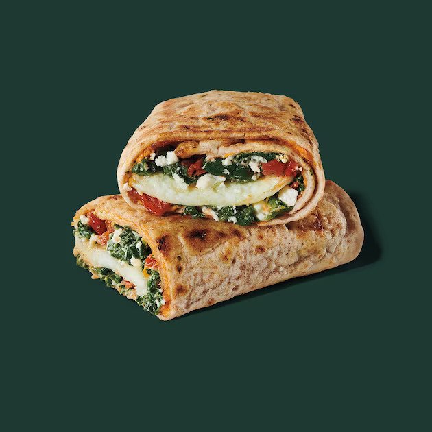 Starbucks: Spinach, Feta & Egg White Wrap