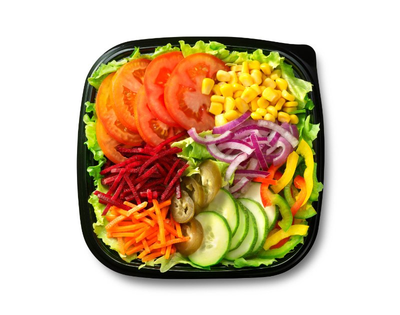 Subway: Veggie Delite Salad