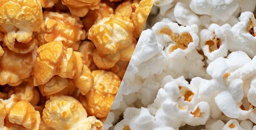 Different types of popcorn